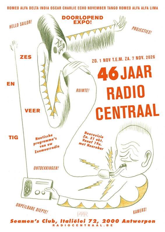 Zeseneveertig jaar Radio Centraal